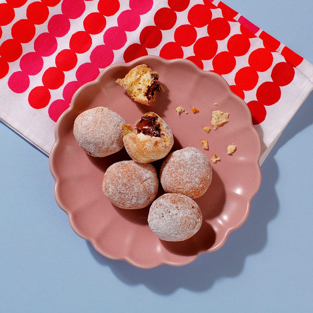 Choco-Hazelnut Mini Beignets