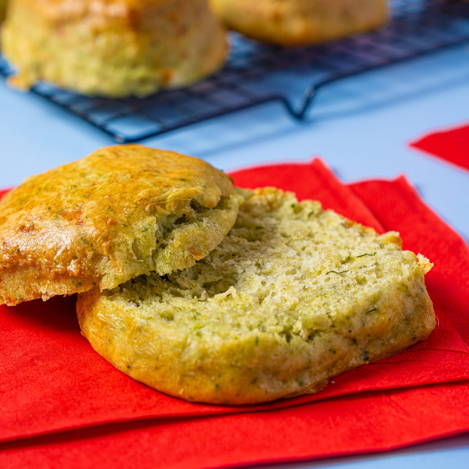 Spinach and Feta Scone