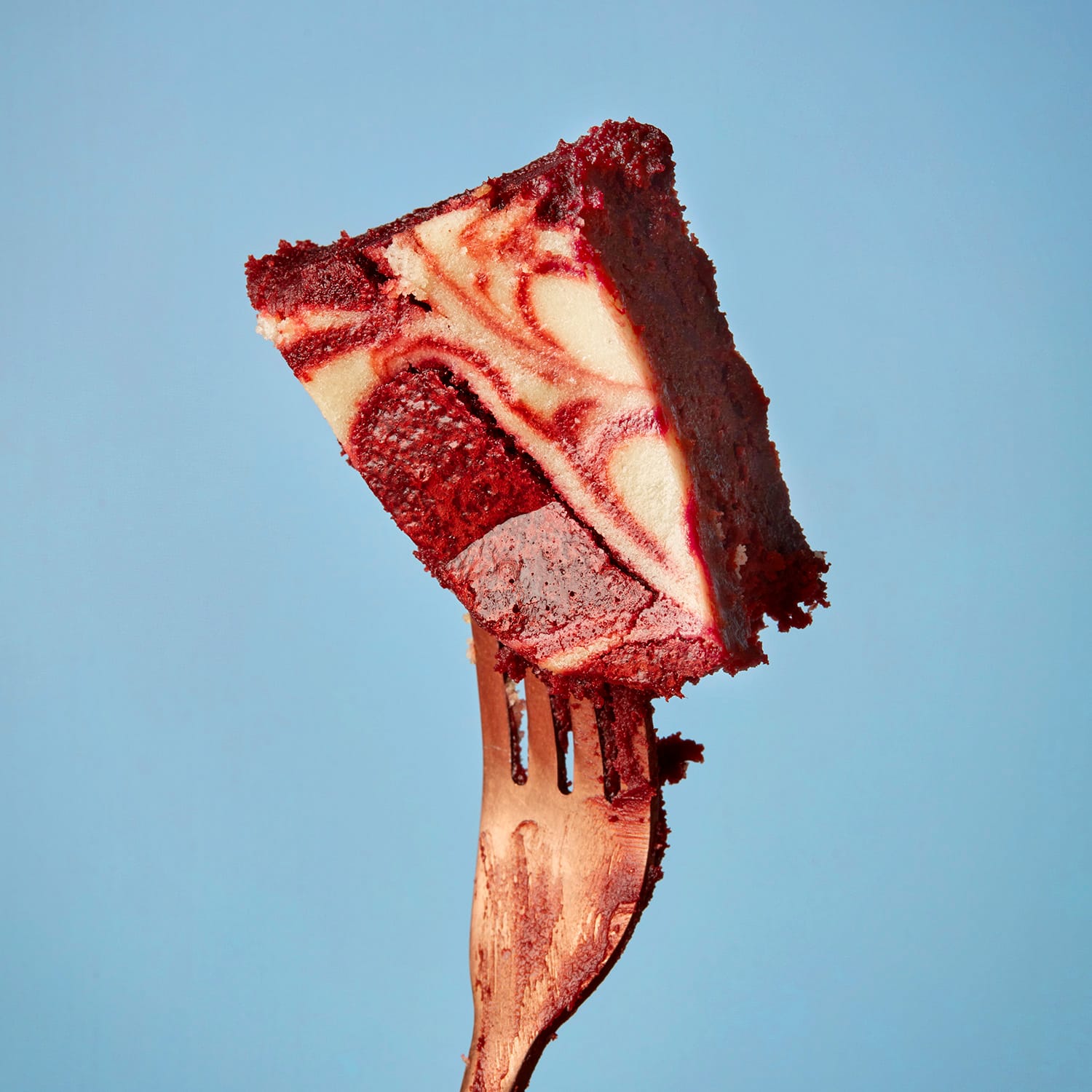 Red Velvet Cheesecake Brownie