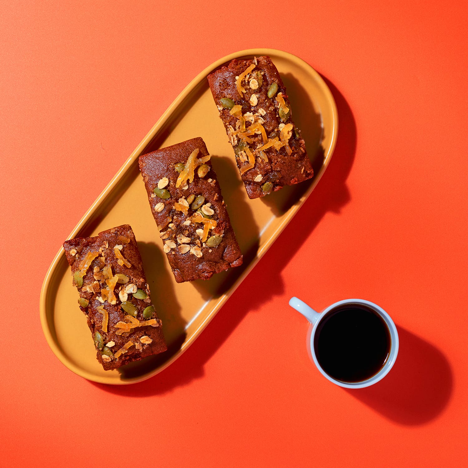 Vegan Sticky Ginger and Lemon Mini Loaf
